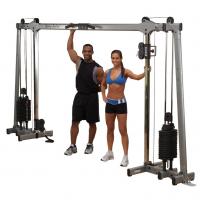 Кроссовер Body-Solid GDCC250 с двумя весовыми стеками по 72,5 кг